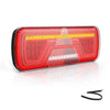 Tralert Links | LED neon achterlicht | dynamisch knipperlicht | 12-24v | 200cm. kabel | VC-2001