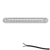 Tralert LED markeringslicht wit | 12-24v | 50cm. kabel | M10MV-800W