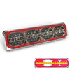 Tralert LED neon achterlicht met dynamisch knipperlicht | 12-24v | 385FWARM