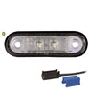 Tralert LED markeringslicht amber | 12-24v | 0,75mm². connector | M10MV-210A