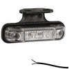 Tralert LED markeringslicht wit | 12-24v | 50cm. kabel | M10MV-550W