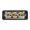 Tralert Ultra platte Slimline LED Flitser | 3 LED's | Amber | 10-30v | S11F3003