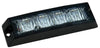 Tralert LED flitser 4 LED's | R65 | slimline | amber | 10-30v | SLED4DVAR65