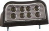 LED kentekenverlichting | 12-36v | met connector 0.75mm.2 | M10KV-210