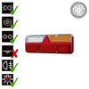 Tralert Rechts | LED Trailerlamp | dynamisch knipperlicht | 9-36v | 7-PIN | 200cm. kabel | VC-1012B7