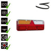 Tralert Links | LED trailerlamp | dynamisch knipperlicht | 9-36v | 200cm. kabel | VC-1031