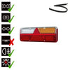 Tralert Rechts | LED Trailerlamp | dynamisch knipperlicht | 9-36v | 200cm. kabel | VC-1012