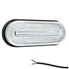 Tralert LED markeringslicht wit | 12-24v | 50cm. kabel | M10MV-700W