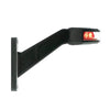 Tralert Rechts | LED breedtelamp | 12-24v | 30cm. kabel | rood/wit/amber | 1007RE