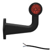 Tralert Rechts | LED breedtelamp met haakse steel | 12-36v | 20cm. kabel | M10BV-602RW