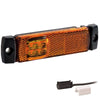 Tralert LED markeringslicht amber | 12-24v | 1,5mm. connector | M10MV-196A