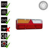 Tralert Links | LED trailerlamp | dynamisch knipperlicht | 9-36v | 7-PIN | VC-1011B7