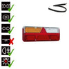 Tralert Links | LED trailerlamp | dynamisch knipperlicht | 9-36v | 200cm. kabel | VC-1011