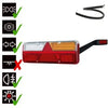 Tralert Rechts | LED Trailerlamp | dynamisch knipperlicht | 9-36v | 200cm. kabel | VC-1022