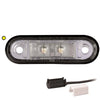 Tralert LED markeringslicht amber | 12-24v | 1,5mm². connector | M10MV-220A