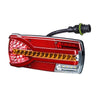 Tralert Links | LED achterlicht dynamisch knipperlicht| 12-24v | 7-PIN | V14C7-961B7