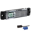 Tralert LED markeringslicht wit | 12-24v | 0,75mm². connector | M10MV-193W