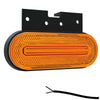 Tralert LED markeringslicht amber | 12-24v | 50cm. kabel | M10MV-750A