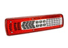 Tralert Links | LED achterlicht LC9 | 24v | 7-PIN zij-connector | 158030