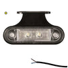 Tralert LED markeringslicht amber | 12-24v | 50cm. kabel | M10MV-400A