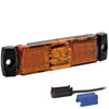 Tralert LED markeringslicht amber | 12-24v | 0,75mm². connector | M10MV-110A