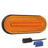 Tralert LED markeringslicht amber | 12-24v | 0,75mm². connector | M10MV-710A