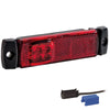 Tralert LED markeringslicht rood | 12-24v | 0,75mm². connector | M10MV-193R