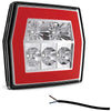 Tralert LED compact achterlicht zonder kentekenlicht | 12-36v | 100cm. kabel | V10C3-700